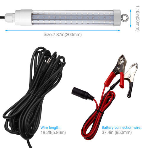 ANCLLO 3 stks Vis Diepe Druppel Onderwater LED Lokken Licht Flash Lamp Onderwater Lichtgevende Lokt Aas Vissen Inktvis Bas Lepel Visgerei Geweldig Licht
