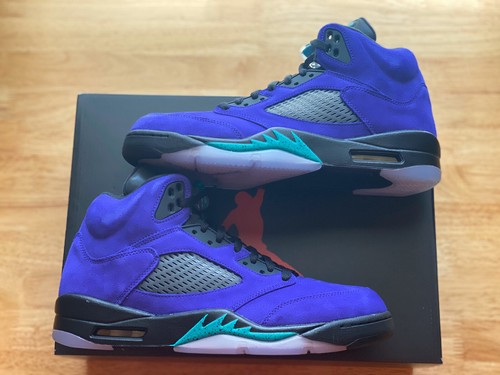 air jordan 5 reverse grape
