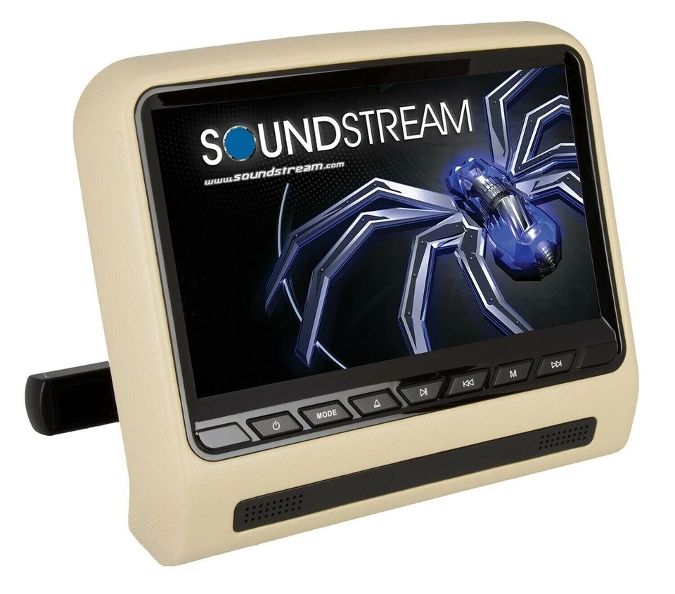 NEW Soundstream SHAD-9H 9" ACTIVE Car Headrest Monitor DVD Player MHL MobileLink - Image 3 of 4