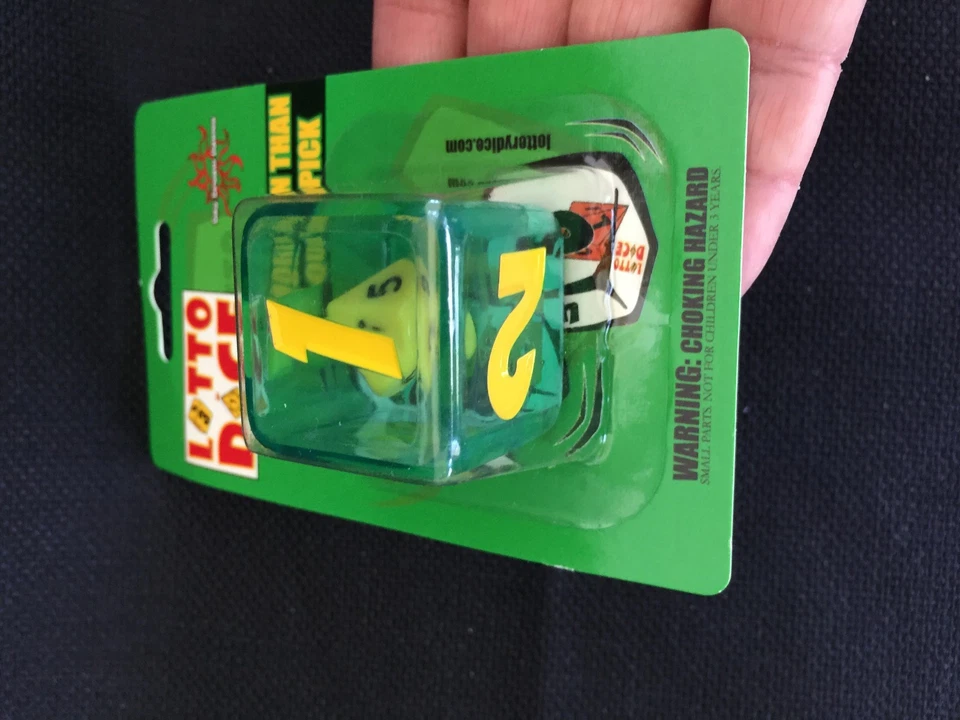 Pair of Lotto Dice Help Pick The Winning Numbers - Image 2 of 3