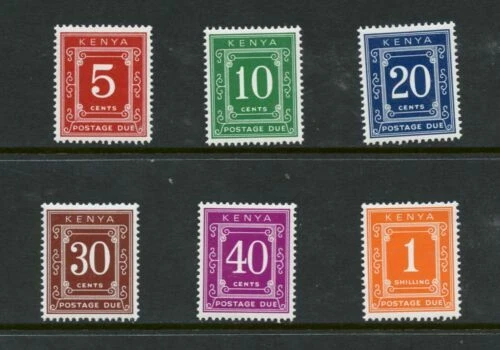 Lightly Hinged Kenya Kenyan Stamps (1963-Now)