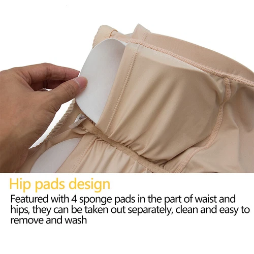 Slip Boxer Imbottiti Uomo Butt Lifter Booster Hip Enhancer Bodyshort Stati Uniti - Foto 8 di 34