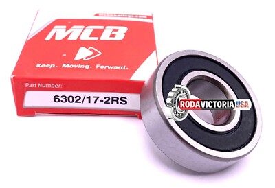 MCB 6302/17 BALL BEARING for HONDA TRX450 2004-2014 17x42x13 mm | eBay