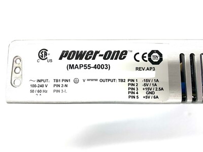 Power-One MAP55-4003 Power Supply New in Box 100-240V Input