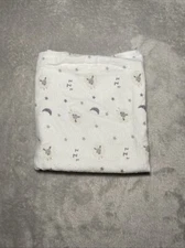 Parent's Choice Baby Receiving Blanket Lamb Sheep Moon Star ZZZ Flannel Lovey