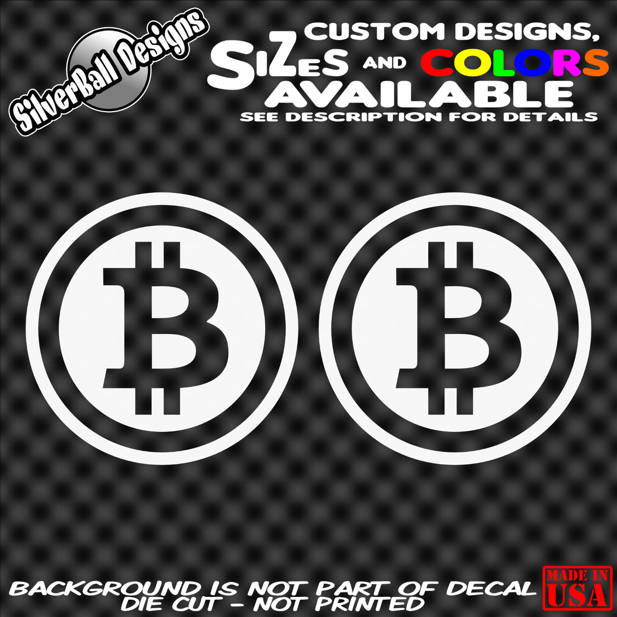 Bitcoin Custom Vinyl decal Car truck window Laptop HODL Crypto currency |  eBay