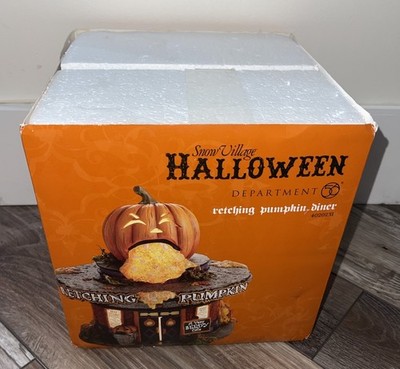 Department 56 Halloween Retching Pumpkin Diner 4020231