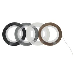 DL Pro 4 PK. Nail Art Striping Tape - White, Black, Sliver, Gold