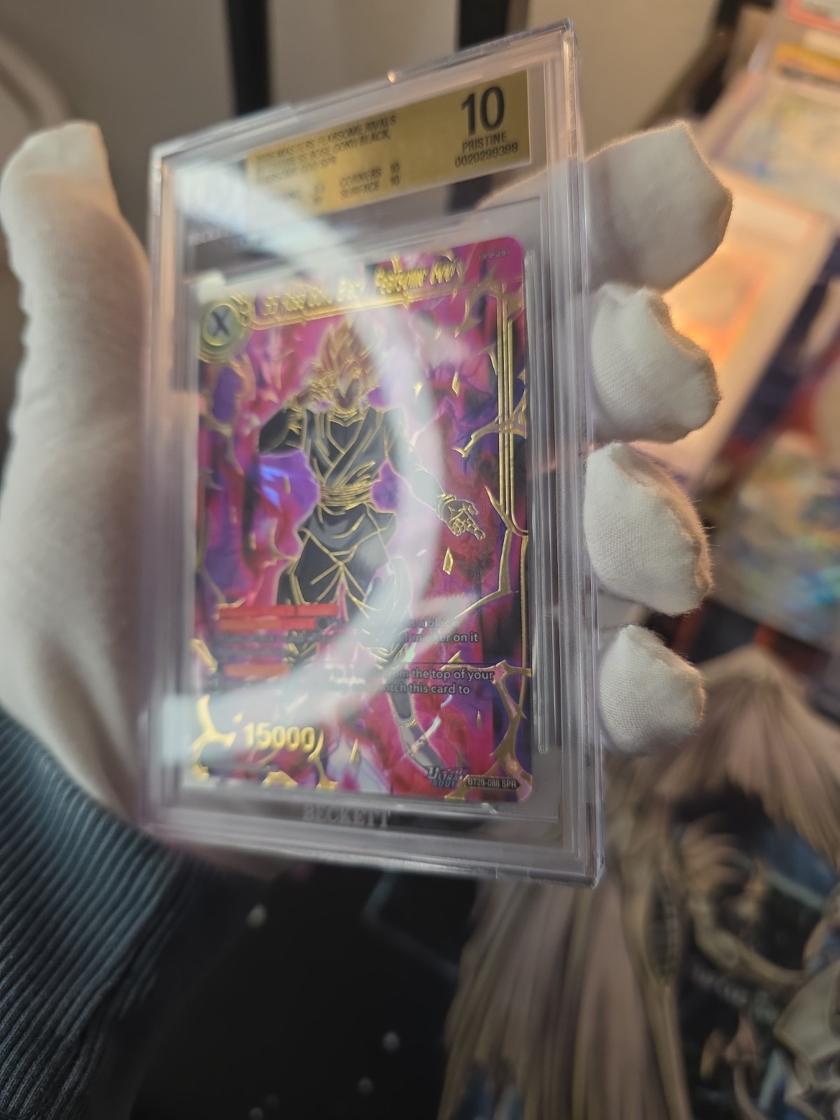 SS Rose Goku Black, Fearsome God SPR Bt29-088 view 4