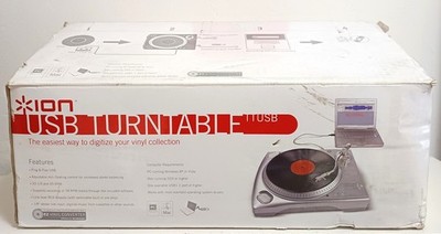 ION TT USB Plattenspieler   neuwertig, nur zum Testen ausgepackt, mit OVP