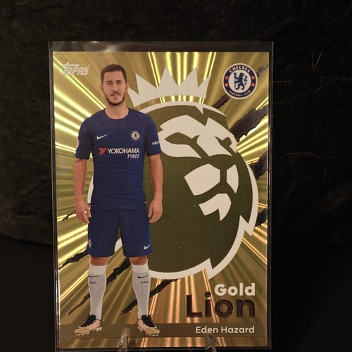Eden Hazard #GL7 2025 Topps Premier League Gold Lion card