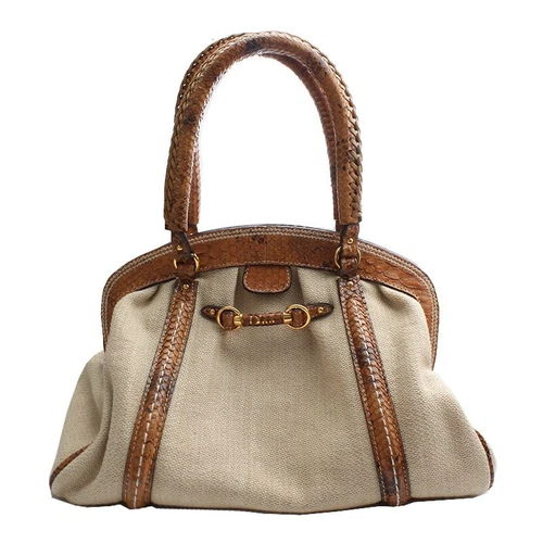 Sac fourre tout Dior marron bordure 12345 103695370