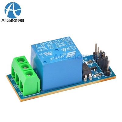 12V One 1 Channel Relay Module Optocouple Board    For   AVR DSP ARM  MCU #as
