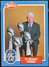 1988 Swell Greats #105 Art Rooney Football NM