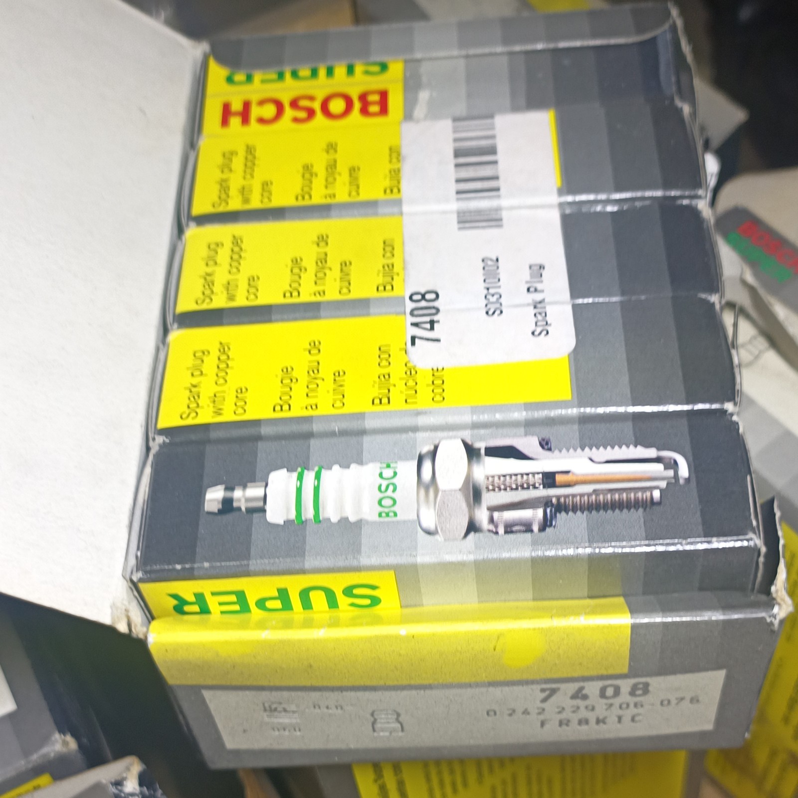 Bosch Spark Plug 7408 FR8KTC Box Of 10