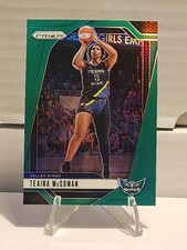 2024 Panini Prizm WNBA - Teaira McCowan #105 Green Prizm