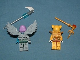 LEGENDS OF CHIMA, VARDY'S ICE VULTURE GLIDER SET 70141 - LEGO - 2014 - USED