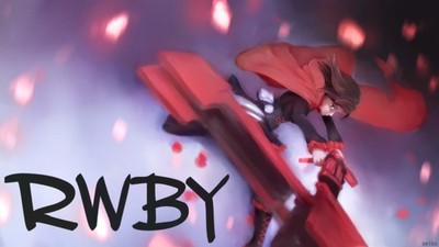 Anime rwby ruby rose girls brunette Custom Gaming Mat Desk
