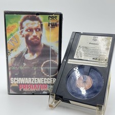 Predator Betamax Beta NOT VHS Arnold Schwarzenegger 87 CBS FOX Rare 1st Edition