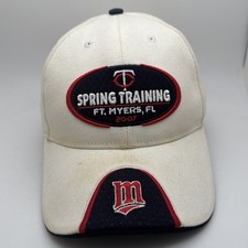 Minnesota Twins Baseball Hat Spring Training 2007 Strap Back Blue Adjustable G44