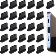 25 Pcs USB C Dust Plug, USB Type C Anti Dust Plugs Cover, Type C Charging Port P