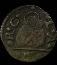 1619 ITALY VENICE BEZZO 6 BAGATTINI VIRGIN MARY BABY - 400+ Years Old