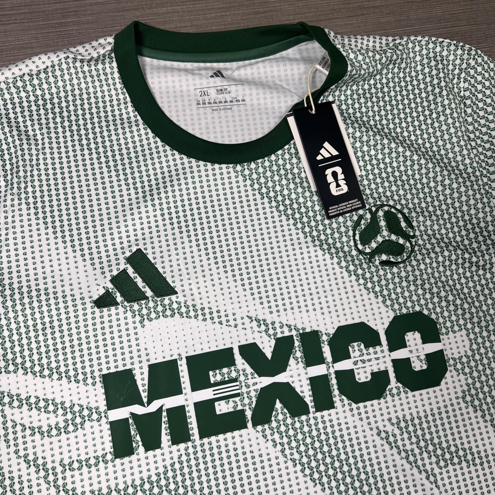 Adidas Mexico 2026 FIFA World Cup Pre-Match Men’s Soccer Jersey Kb4864 Size 2XL