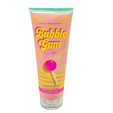 Bath  Body Works Bubblegum Pop 8 oz Ultimate Hydration Cream Gumball Fruit Pink