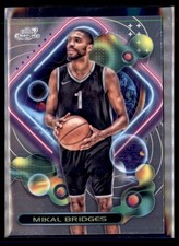 2024 Topps Chrome Cosmic Mikal Bridges Brooklyn 11