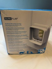 SureFlap DualScan Microchip Cat Flap Door White Opening Sur001