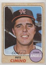 1968 Topps Pete Cimino #143 0a1