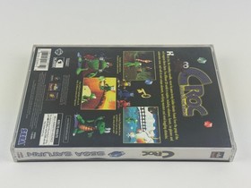 Croc: Legend of the Gobbos (Sega Saturn, 1997) Complete w/ Manual & Registration