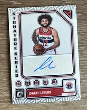 Isaiah Livers 2023-24 Donruss Optic Signature Series Autograph (CBR)