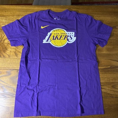 Los Angeles Lakers NBA T Shirt (the Nike Tee) Dry Fit Größe M