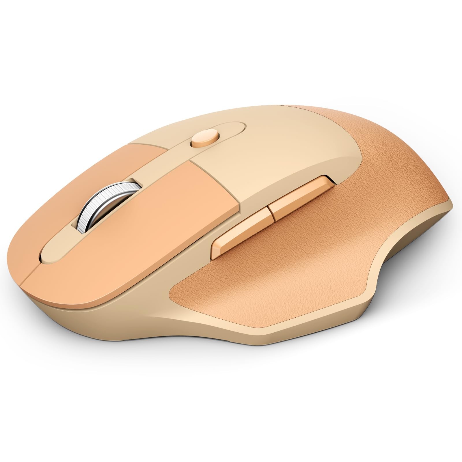 Wireless Ergonomic Bluetooth Mouse with Quiet Clicks and 5 Buttons