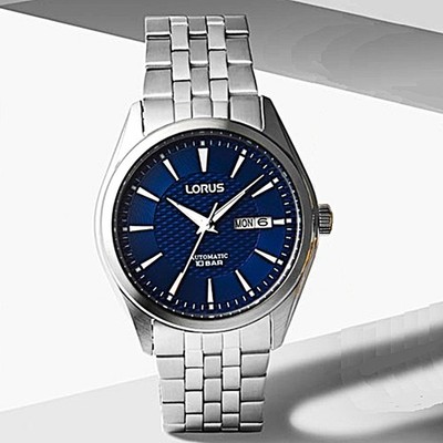 Lorus RL485BX9F Automatic Gents Bracelet Watch RRP £139.99 2 Year Guarantee