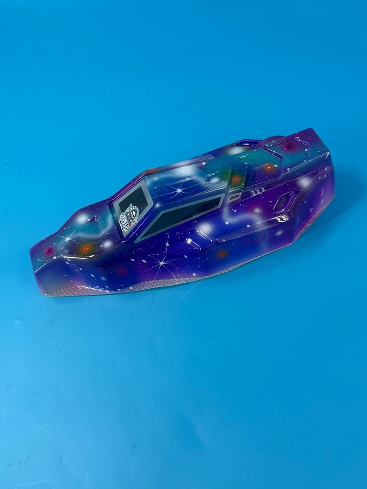 Team Associated RC10B6/B6d Painted Body Untrimmed "Deep Galaxy" - Image 3 of 4