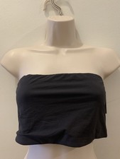 Skims Bandeau Bra Bralette Onyx Large BNWT RRP 30 Freepost
