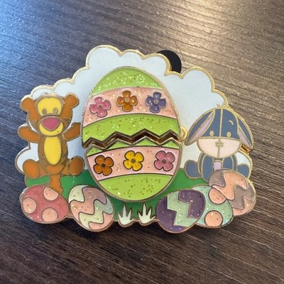 Disney Pin Winnie The Pooh 2007 Easter Cuties Interactive