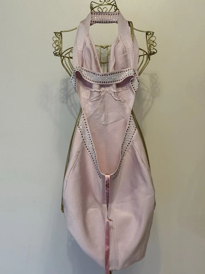 Celeb Boutique Women's Bodycon Bandage Dress Size 8/10 - Image 3 of 4