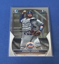 2023 Bowman Chrome Prospects #BCP-102 Vincent Perozo New York Mets