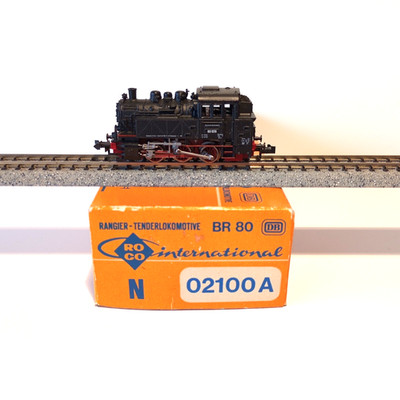 BR 80 028 DB STEAM LOCOMOTIVE ERA III ROCO 02100A (G732)
