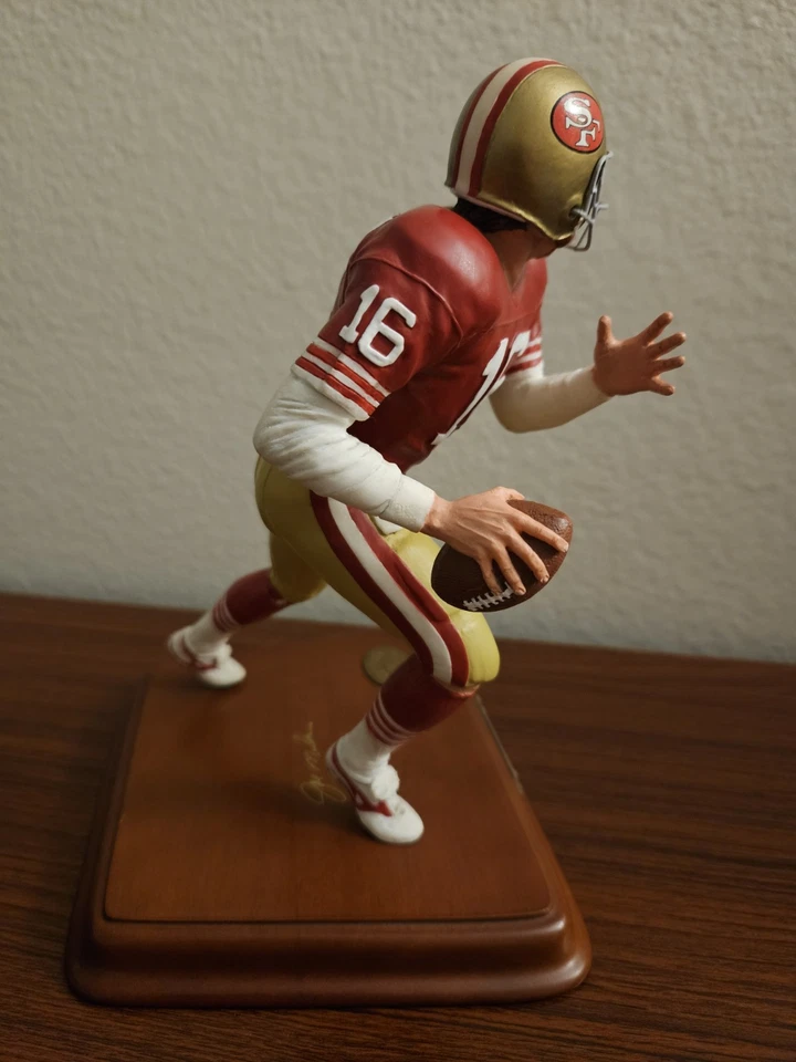 Figuras Joe Montana Danbury All Star como nuevas San Francisco - ¡Excelente estado! Foto 2 de 4