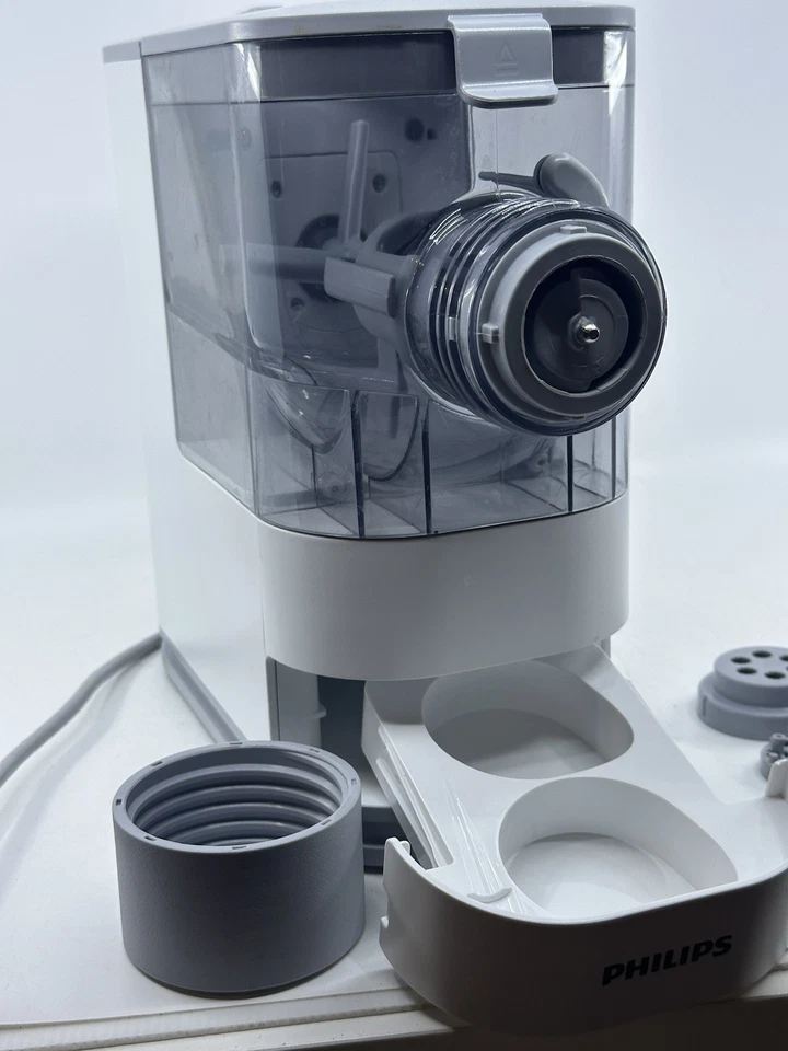 Philips Compacto Automático Máquina de Fideos para Pasta HR2370 con Discos Probado Funcionando Foto 4 de 4