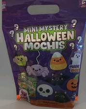 NEW Crazy Fun Mini Mystery Halloween Mochi Squishy Toys, 32 Individual Packs