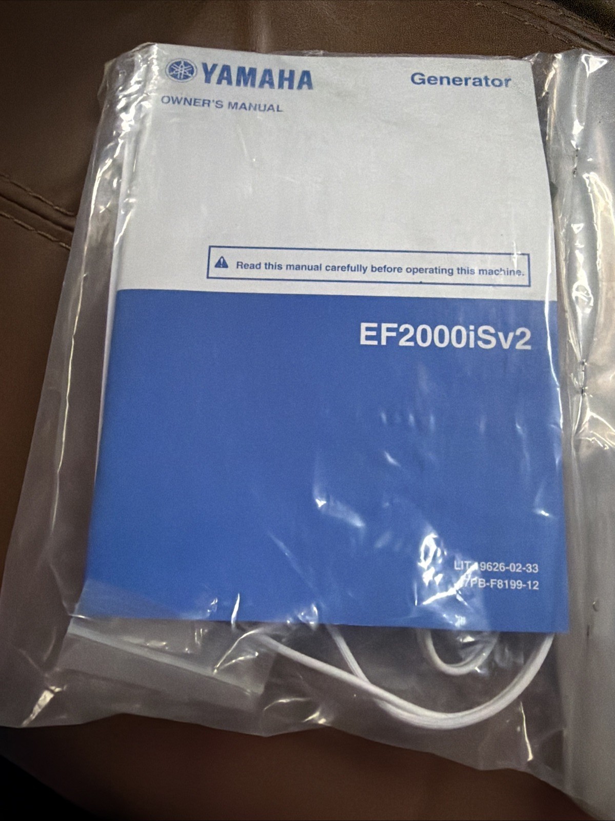 Owners Maintenance  Operators Manual + Accessories