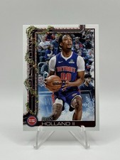 Ron Holland II 2025-26 Topps Holiday #H34 Detroit Pistons