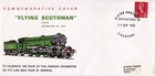 GB Railway Cover: 1969 Flying Scotsman USA Tour + Liverpool Departure SHS