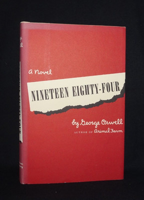 NINETEEN EIGHTY-FOUR by George Orwell (Hardcover, Dust Jacket, VERY GOOD)
