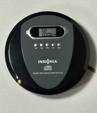 Insignia Portable CD Player NS-P4112 60 Sec Anti-Shock TESTED WORKS
